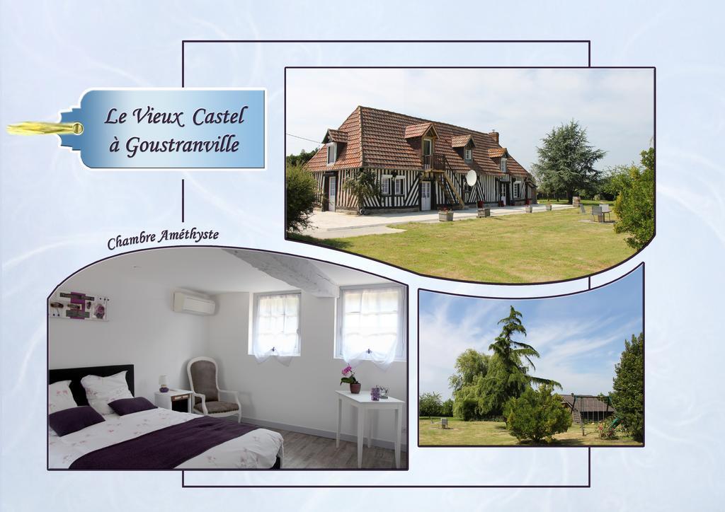 Le Vieux Castel Bed & Breakfast Goustranville Exterior photo